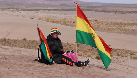 Bolivijoje Dakaras sutinkamas ypač &scaron;iltai 