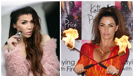 Elvyra Monginienė ir Katie Price