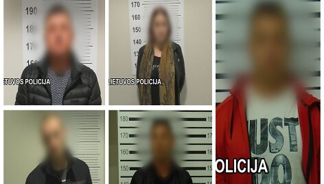 Sulaikyti narkotikų prekeiviai