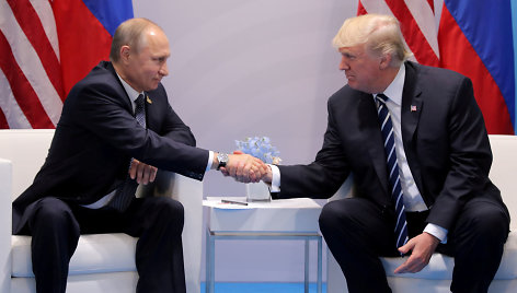 Vladimiras Putinas ir Donaldas Trumpas