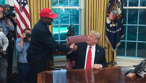 Kanye Westas ir Donaldas Trumpas