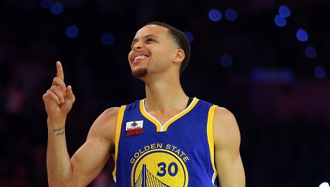 „Golden State Warriors“ ekipos žaidėjas Stephenas Curry