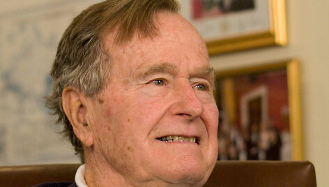 Pagerbiamas mirusio George'o H.W.Busho atminimas