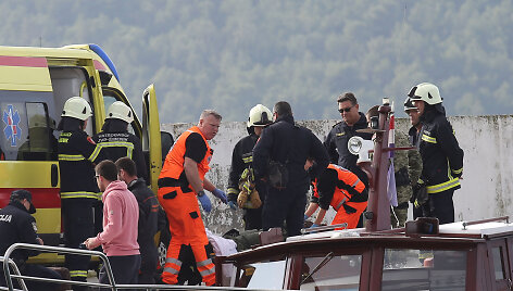 Kroatijoje sudužus kariniam sraigtasparniui žuvo pilotas
