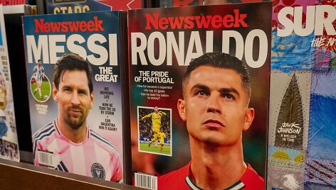 Lionelis Messi ir Cristiano Ronaldo