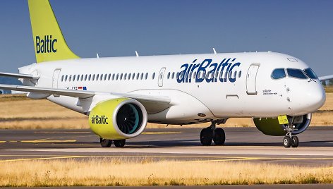 „AirBaltic“ keleiviai iš Vilniaus skraidys moderniu lėktuvu