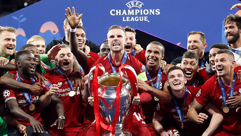 „Liverpool“ laimėjo Čempionų lygą