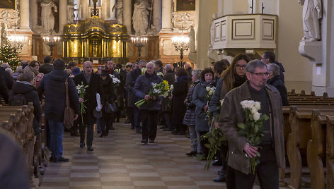 Arvydo Šliogerio laidotuvės