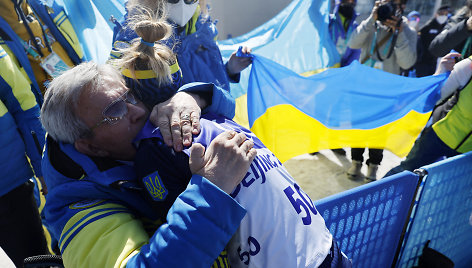 Ukrainos paralimpiečių rinktinė varžosi, nepaisant Rusijos kariuomenės atakų jų gimtinėje.