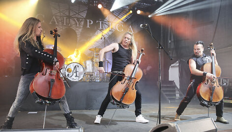&bdquo;Apocalyptica&ldquo; koncertas Vilniuje