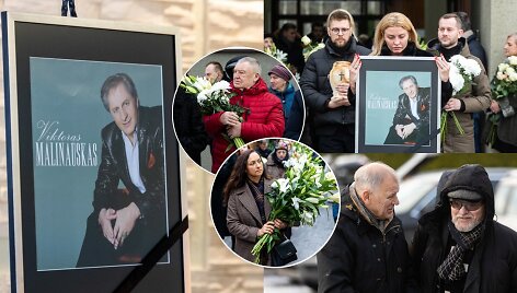 Atsisveikinimas su Viktoru Malinausku