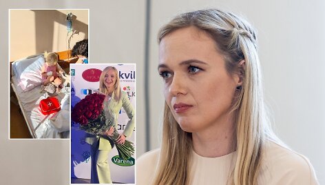Živilė Kropaitė-Basiulė su dukra