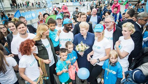 Į gimtadieniui besiruo&scaron;iantį Kauną atvykstantis garsenybių karavanas kvies ruo&scaron;tis UNICEF vaikų bėgimui