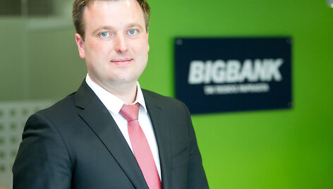 &bdquo;Bigbank&ldquo; AS Lietuvos filialo vadovas Rolandas Norvilas