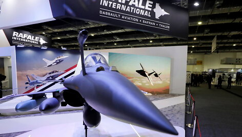 Prancūzijos karinio lėktuvo &bdquo;Rafale&ldquo; modelis