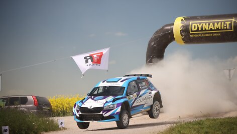 &bdquo;Raly Žemaitija&ldquo;, &scaron;e&scaron;tadienio ryto greičio ruožai