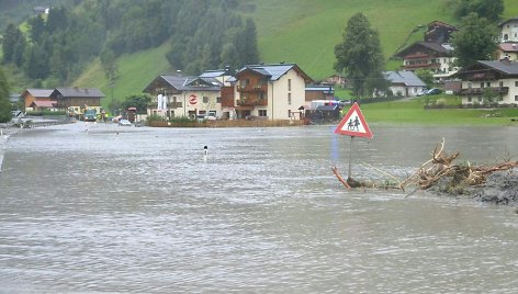 Potvynis Austrijoje