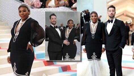 Serena Williams ir Alexis&nbsp;Ohanianas