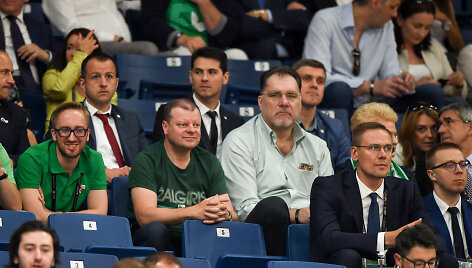 Saulius Skvernelis, Arvydas Sabonis