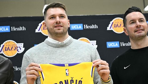 Luka Dončičius ir &bdquo;Lakers&ldquo; vyr. treneris JJ Redickas