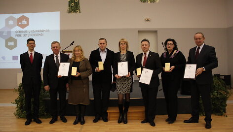 Akimirkos i&scaron; apdovanojimų Tel&scaron;ių regione
