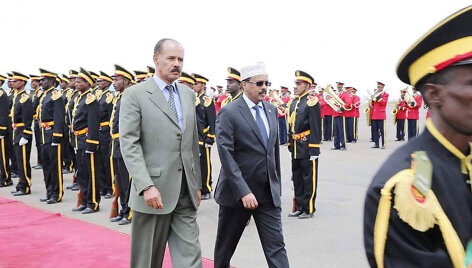 Isaias Afwerki ir Mohamedas Abdullahi Mohamedas