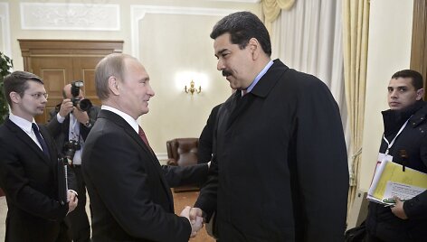 Vladimiras Putinas ir Nicolas Maduro