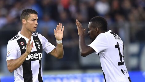 Cristiano Ronaldo ir Blaise'as Matuidi