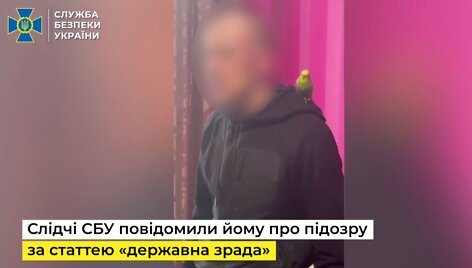 Ukrainos saugumiečiai sučiupo sprogmenis gaminti turėjusį rusų agentą