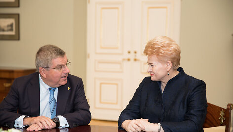 Thomas Bachas ir Dalia Grybauskaitė