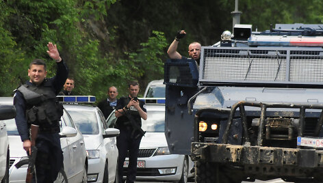 Kosovo policijos reidas
