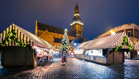 Kalėdų laukimas Rygoje