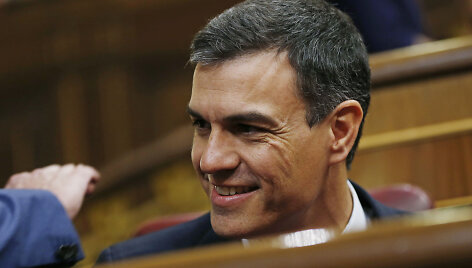 Ispanijos opozicijos lyderis Pedro Sanchezas perima &scaron;alies vyriausybės vairą