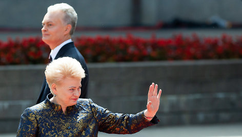 Gitanas Nausėda ir Dalia Grybauskaitė