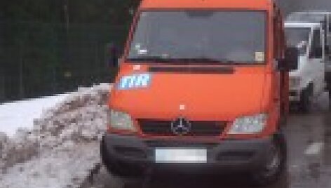Vogtas mikroautobusas &bdquo;Mercedes Benz Sprinter&ldquo;