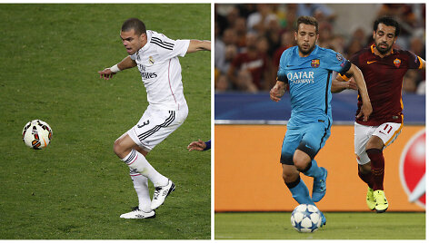Pepe ir Jordi Alba