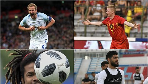 G grupėje favoritais laikomiems Anglijos ir Belgijos futbolininkams iššūkį bandys mesti Tuniso ir Panamos komandos.