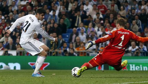 Ralfas Fahrmannas atmu&scaron;ė Alvaro Morata smūgį
