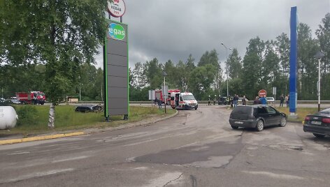 Avarija Kauno Ateities plente