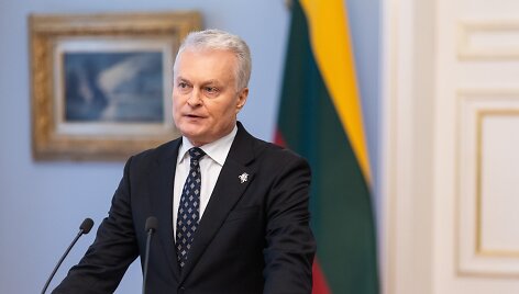 Skirmantas Lisauskas/BNS nuotr. Gitanas Nausėda