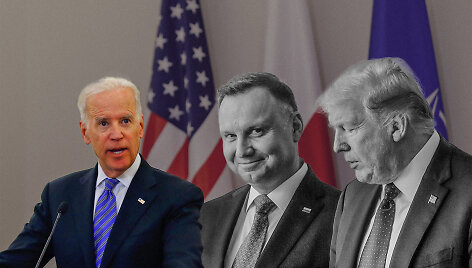Ar ideologiniai J.Bideno ir Lenkijos valdančiųjų skirtumai nulems krizę &scaron;alių santykiuose