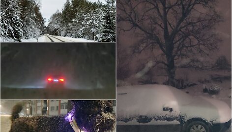 Sausio 1 d. orai ir eismo sąlygos