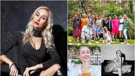 Kristina Tarasevičiūtė ir jos gimtadienio akimirkos