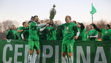 Vilniaus „Žalgiris“ – vėl Lietuvos futbolo A lygos čempionas