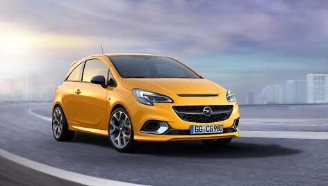 Naujasis &bdquo;Opel Corsa GSi&ldquo;: sporti&scaron;kas spuogas ant ratų