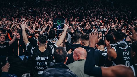 Belgrado „Partizan“ sirgaliai