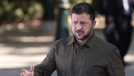 Ukrainos prezidentas Volodymyras Zelenskis