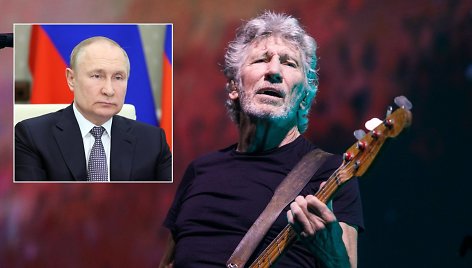 „Pink Floyd“ įkūrėjas R.Watersas parašė laišką V.Putinui: kalba ir apie Baltijos šalis
