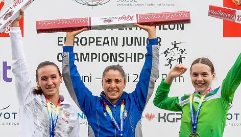 Čempionato prizininkės