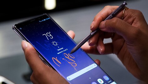 &bdquo;Samsung Galaxy Note 8&ldquo; i&scaron;manusis telefonas